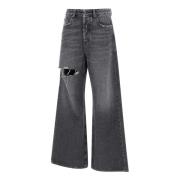 Diesel Svarta Straight Jeans 1996 D-Sire 007x4 Black, Dam