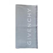 Givenchy Bicolor Logo Frans Sjal Gray, Dam