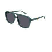 Gucci Stilfulla solglasögon Green, Herr