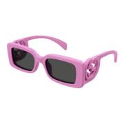 Gucci Stiliga solglasögon i färg 006 Purple, Unisex