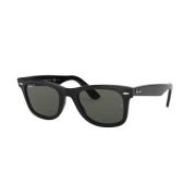 Ray-Ban Klassiska Wayfarer solglasögon i svart/grön Black, Unisex