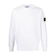 Stone Island Sweatshirts White, Herr