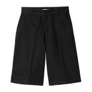 Carhartt Wip Svarta Bermuda Shorts Black, Dam