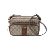 Gucci Vintage Pre-owned Canvas gucci-vskor Brown, Dam