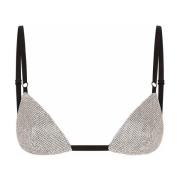 Dolce & Gabbana Kristall Triangel BH Gray, Dam