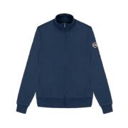 Colmar Blå Zip Sweater Urban Stil Blue, Herr