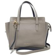 Salvatore Ferragamo Pre-owned Pre-owned Tyg handvskor Beige, Dam