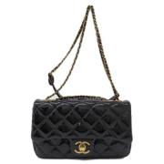 Chanel Vintage Pre-owned Tyg chanel-vskor Black, Dam