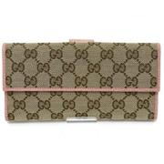 Gucci Vintage Pre-owned Canvas plnbcker Beige, Dam