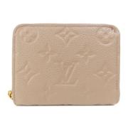 Louis Vuitton Vintage Pre-owned Tyg plnbcker Beige, Dam