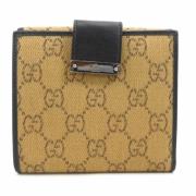 Gucci Vintage Pre-owned Canvas plnbcker Beige, Dam