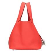 Hermès Vintage Pre-owned Tyg handvskor Red, Dam