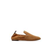 Lanvin Suede Ballet Flats Brown, Dam