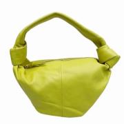 Bottega Veneta Vintage Pre-owned Laeder axelremsvskor Green, Dam