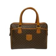 Celine Vintage Pre-owned Laeder handvskor Brown, Dam