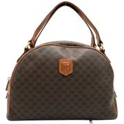 Celine Vintage Pre-owned Laeder axelremsvskor Brown, Dam