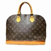 Louis Vuitton Vintage Pre-owned Canvas louis-vuitton-vskor Brown, Dam