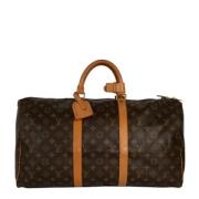 Louis Vuitton Vintage Pre-owned Canvas resvskor Brown, Dam