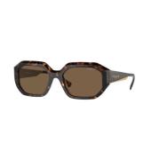 Vogue Brun Ram Mörkbruna Linser Solglasögon Brown, Unisex