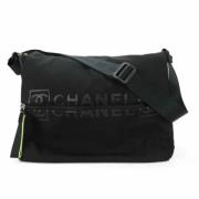 Chanel Vintage Pre-owned Tyg chanel-vskor Black, Dam