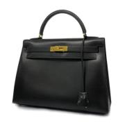 Hermès Vintage Pre-owned Tyg handvskor Black, Dam