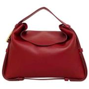 Bottega Veneta Vintage Pre-owned Laeder handvskor Red, Dam