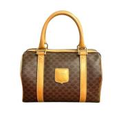 Celine Vintage Pre-owned Laeder handvskor Brown, Dam