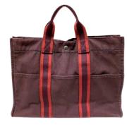 Hermès Vintage Pre-owned Tyg handvskor Red, Dam