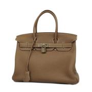 Hermès Vintage Pre-owned Tyg handvskor Brown, Dam