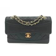 Chanel Vintage Pre-owned Tyg chanel-vskor Black, Dam