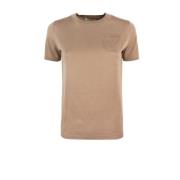 Max Mara Studio Brun T-shirt Egidio Brown, Dam