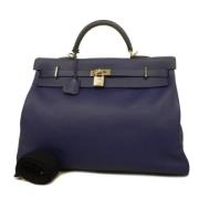 Hermès Vintage Pre-owned Tyg handvskor Purple, Dam