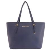 Michael Kors Pre-owned Pre-owned Tyg totevskor Purple, Dam