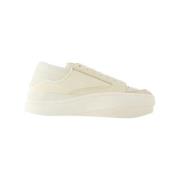 Y-3 Laeder sneakers Beige, Dam