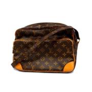 Louis Vuitton Vintage Pre-owned Canvas louis-vuitton-vskor Brown, Dam