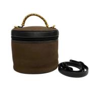 Loewe Pre-owned Pre-owned Tyg handvskor Brown, Dam