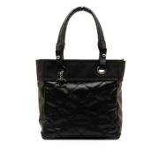 Chanel Vintage Pre-owned Plast handvskor Black, Dam