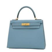 Hermès Vintage Pre-owned Tyg handvskor Blue, Dam