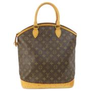 Louis Vuitton Vintage Pre-owned Canvas louis-vuitton-vskor Brown, Dam