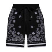 Amiri Bomullsshorts Black, Herr