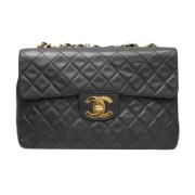 Chanel Vintage Pre-owned Laeder handvskor Black, Dam