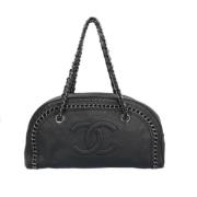 Chanel Vintage Pre-owned Laeder handvskor Black, Dam