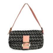 Fendi Vintage Pre-owned Tyg fendi-vskor Black, Dam