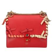 Fendi Vintage Pre-owned Tyg fendi-vskor Red, Dam