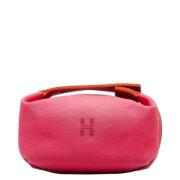 Hermès Vintage Pre-owned Tyg handvskor Pink, Dam