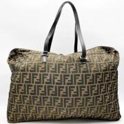 Fendi Vintage Pre-owned Tyg fendi-vskor Beige, Dam