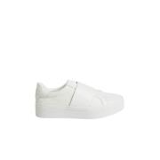 Calvin Klein Slip-On Sneakers för kvinnor White, Dam