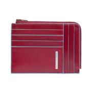 Piquadro Wallets Cardholders Red, Unisex