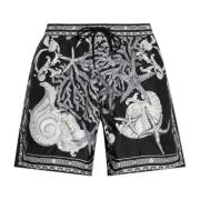 Versace Badshorts Black, Herr