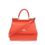 Dolce & Gabbana Sicily Mini axelväska Orange, Dam